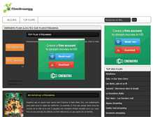 Tablet Screenshot of filmsstreaming.com